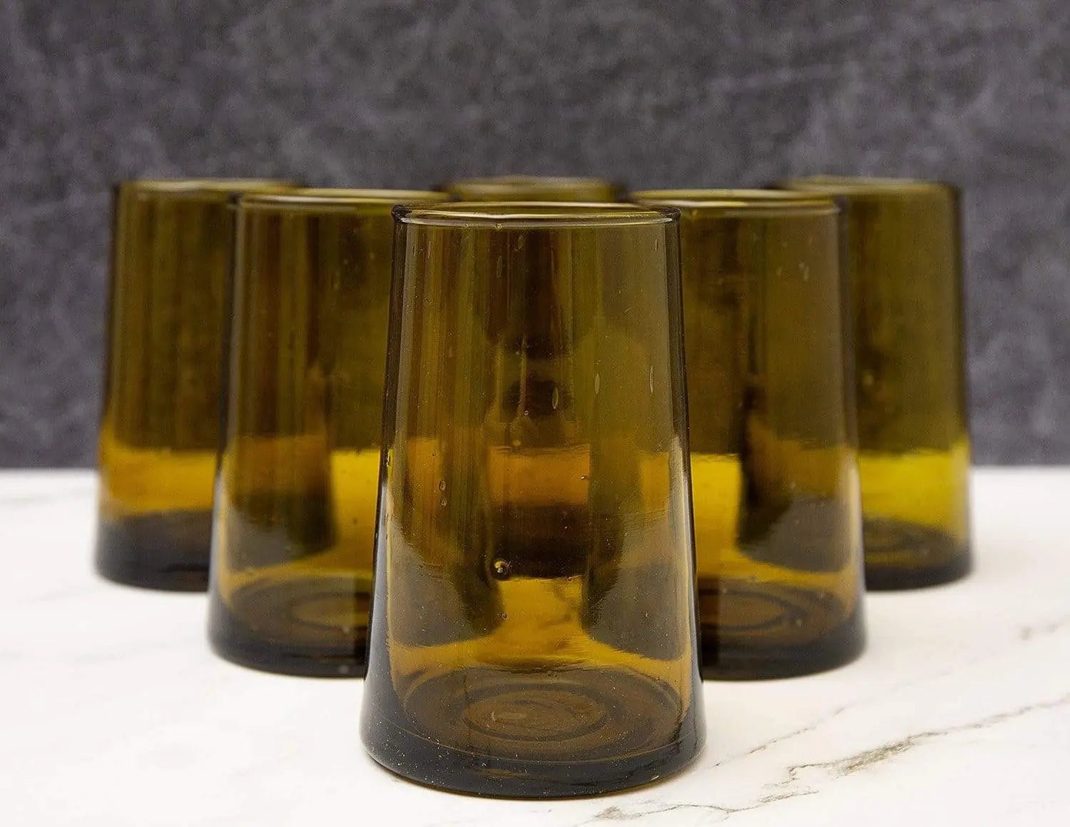 Verve Culture Glassware Moroccan Cone Glassware (Set of 6)