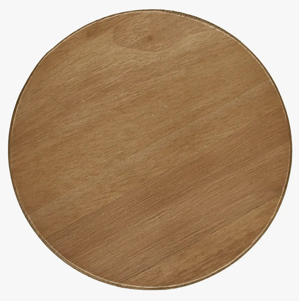 Wood Pedestal Stand - Black or Natural - Pop Of Modern