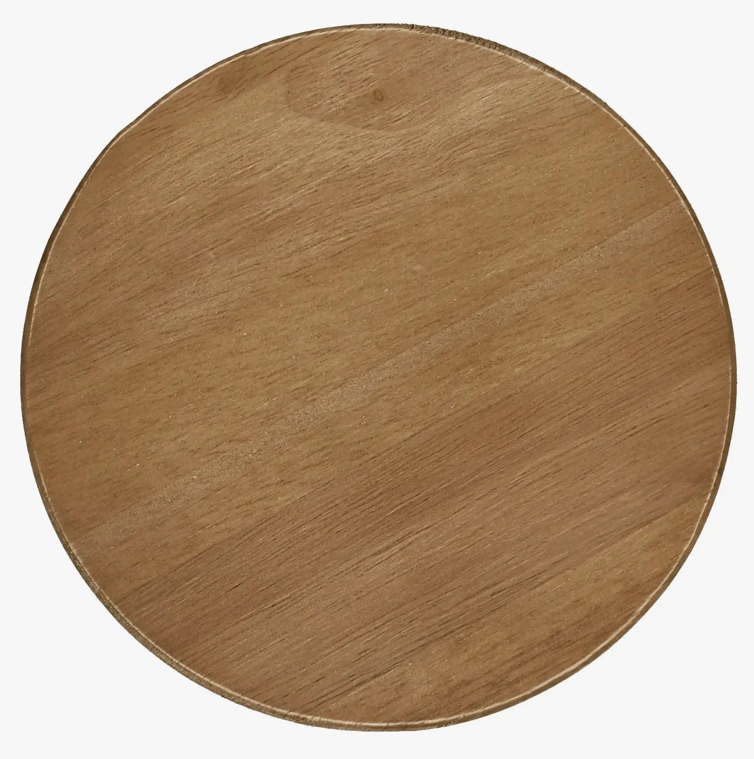 Wood Pedestal Stand - Black or Natural - Pop Of Modern