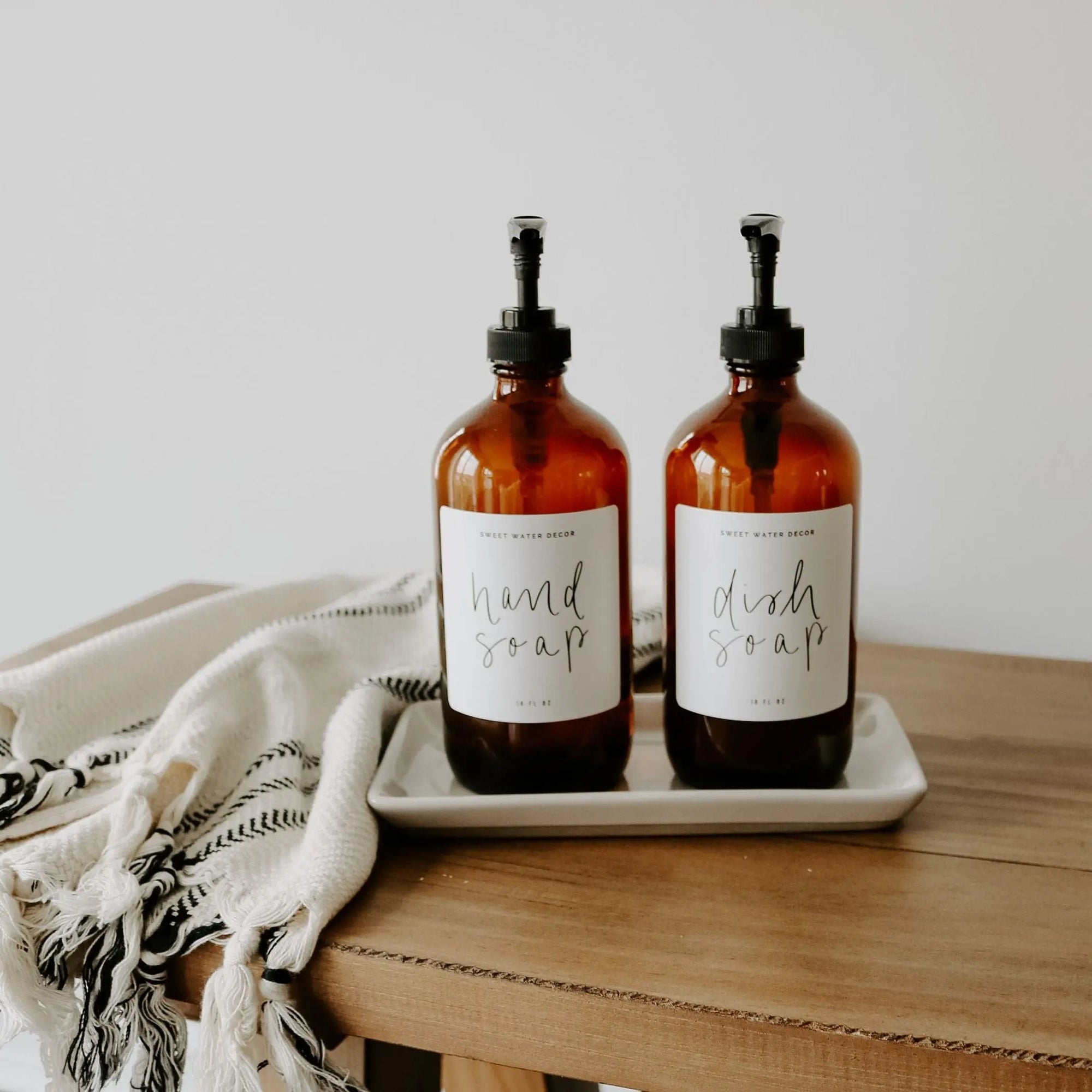 Stonewear Tray Stoneware Tray - Cream Speckled - Pop of Modern 