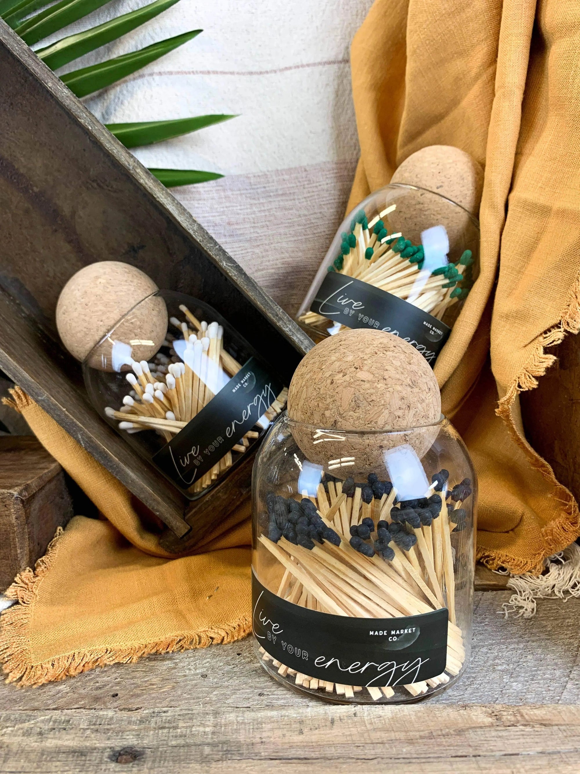 Made Market Co. Matches Terrain Black Matches