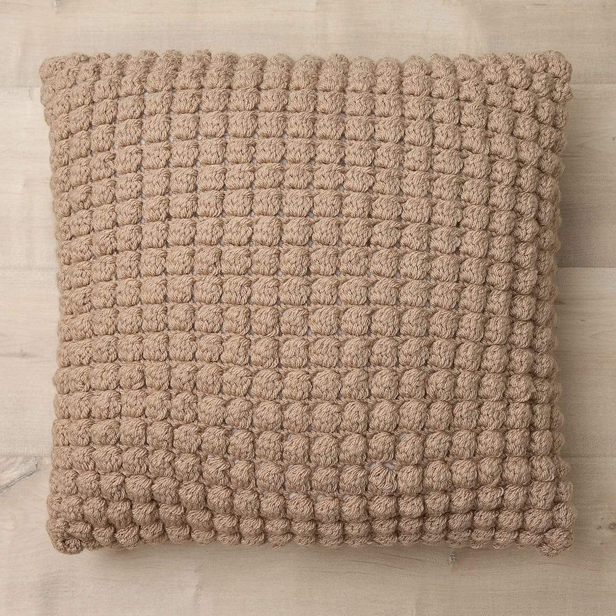Luxe by linda Pillow Buttons &amp; Poof Throw Pillow