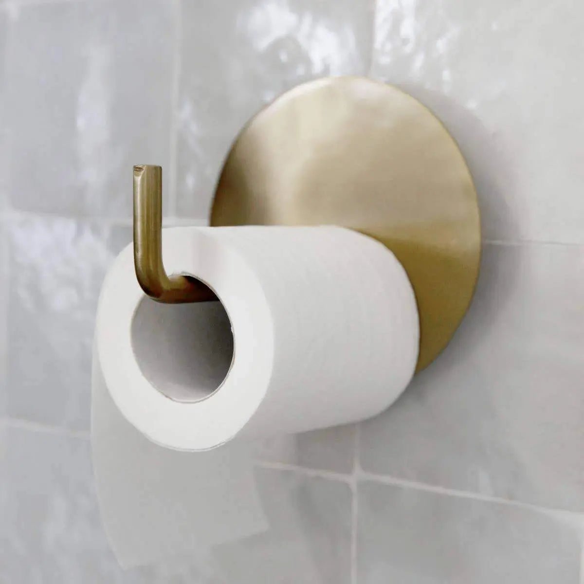 Society of Lifestyle Bath Toilet Paper Holder, Brass