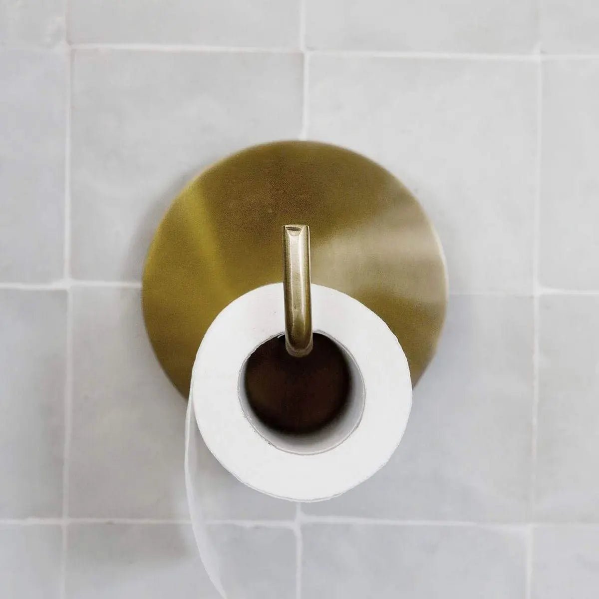 Society of Lifestyle Bath Toilet Paper Holder, Brass