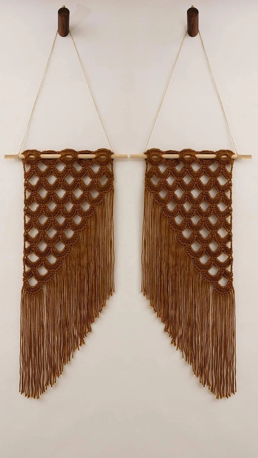 Luxe by linda wall hangings Luxe Wall Hangings - Looped & Fringed